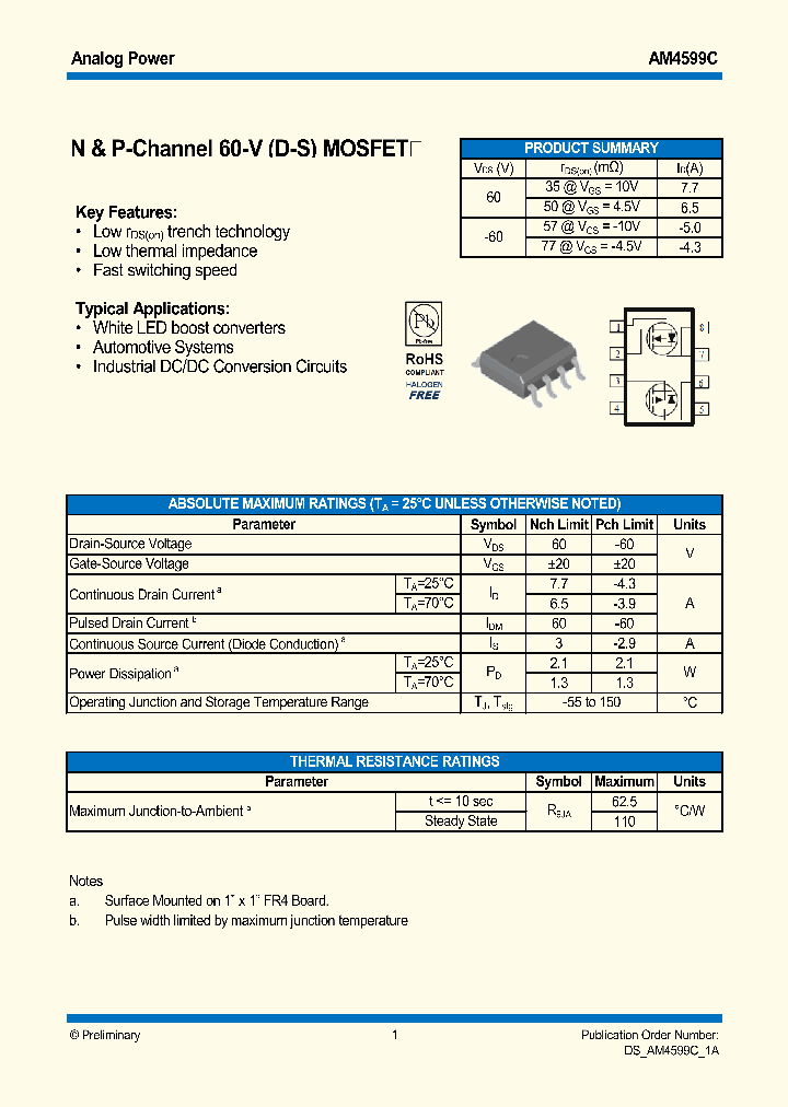 AM4599C_7193460.PDF Datasheet