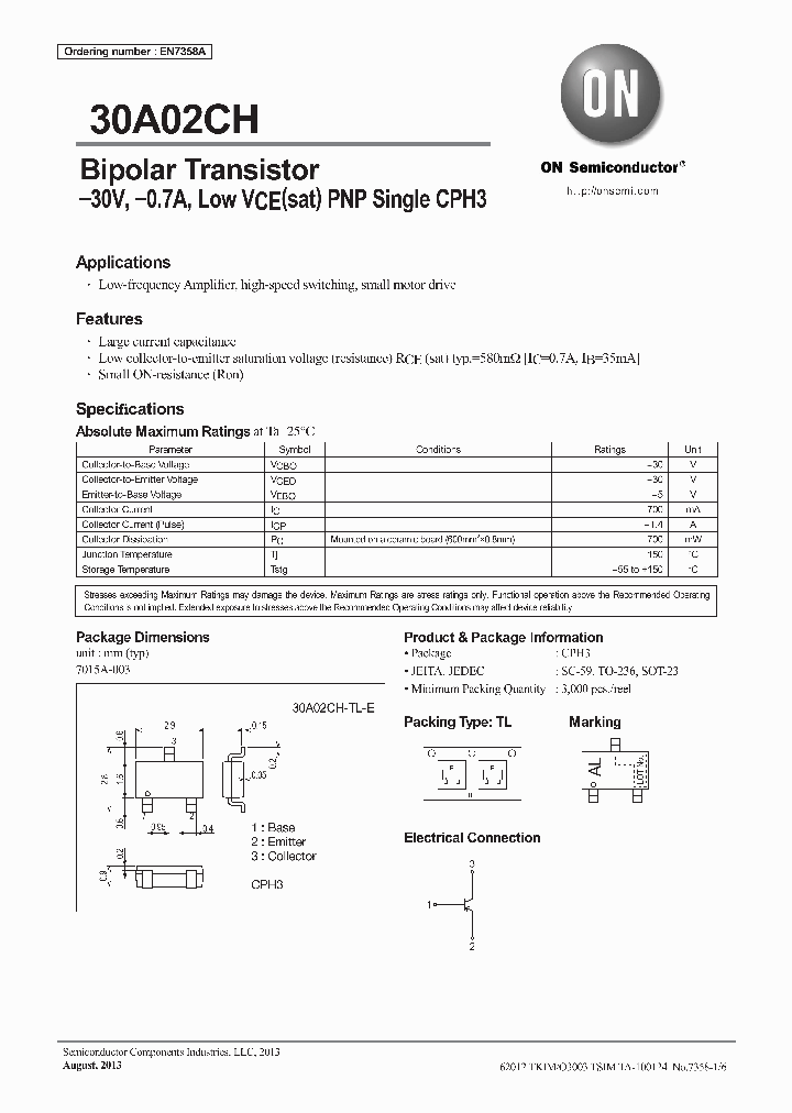 30A02CH-TL-E_7279217.PDF Datasheet