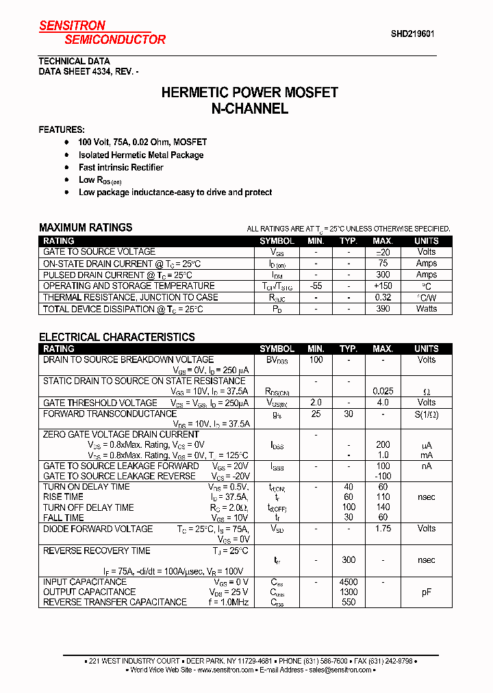 SHD219601_7294041.PDF Datasheet