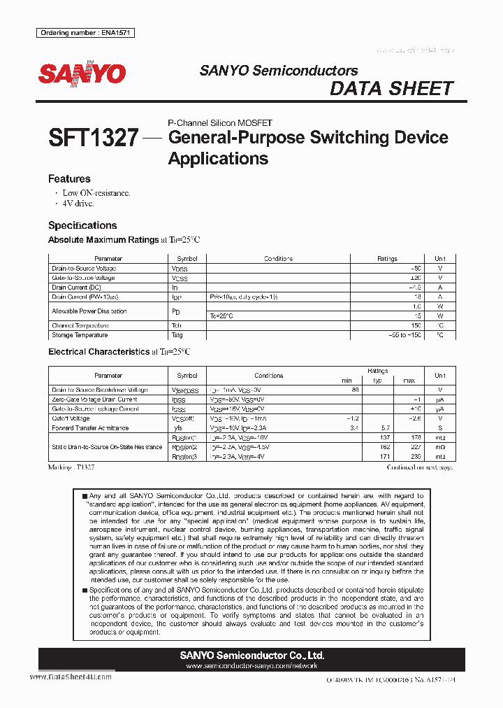 SFT1327_7320011.PDF Datasheet