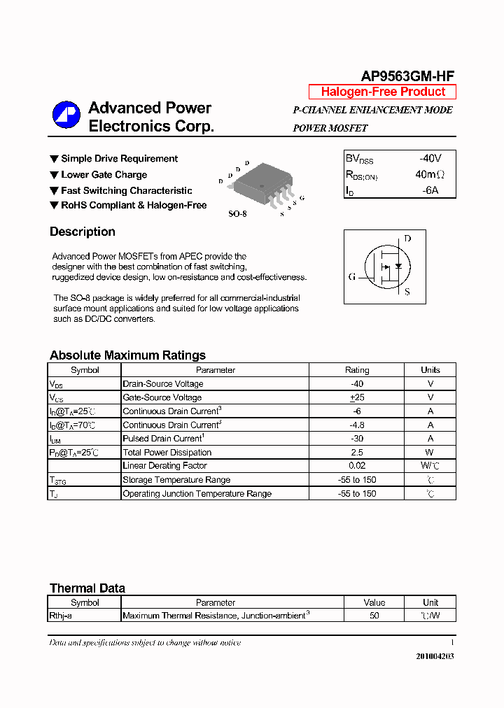 AP9563GM-HF_7339942.PDF Datasheet