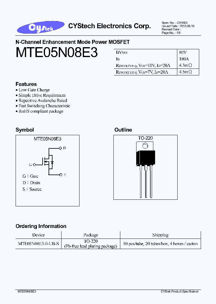 MTE05N08E3_7577154.PDF Datasheet