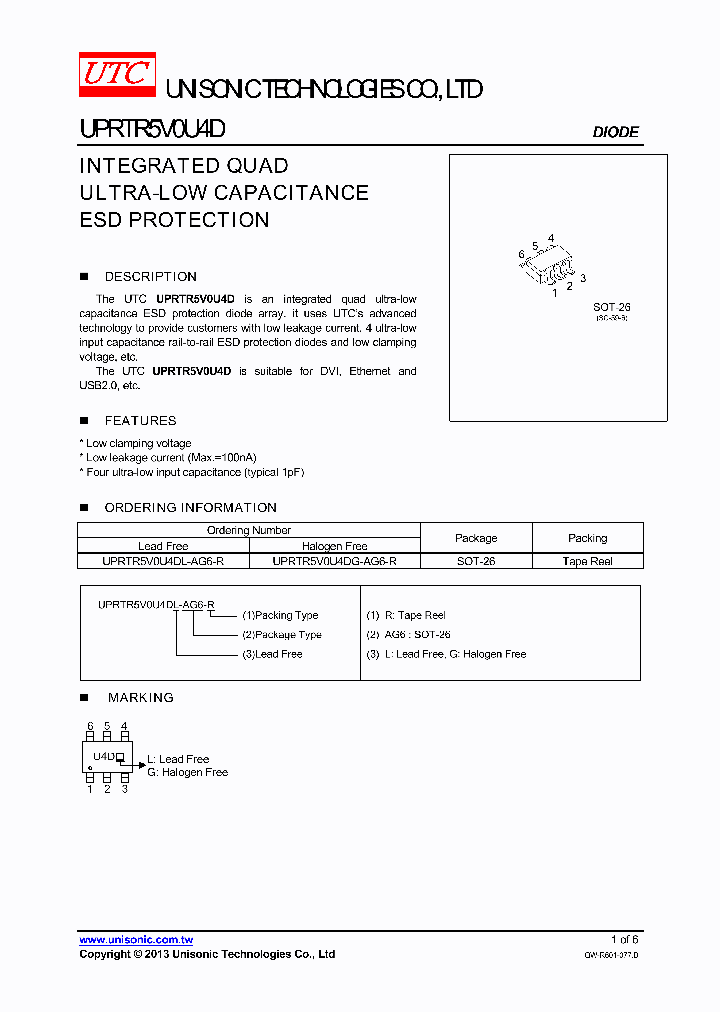 UPRTR5V0U4D_7588218.PDF Datasheet