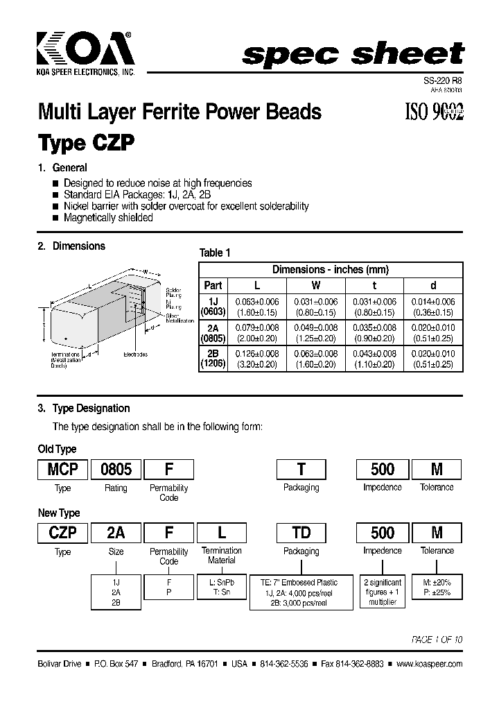 CZP2AFLTE800K_7693260.PDF Datasheet