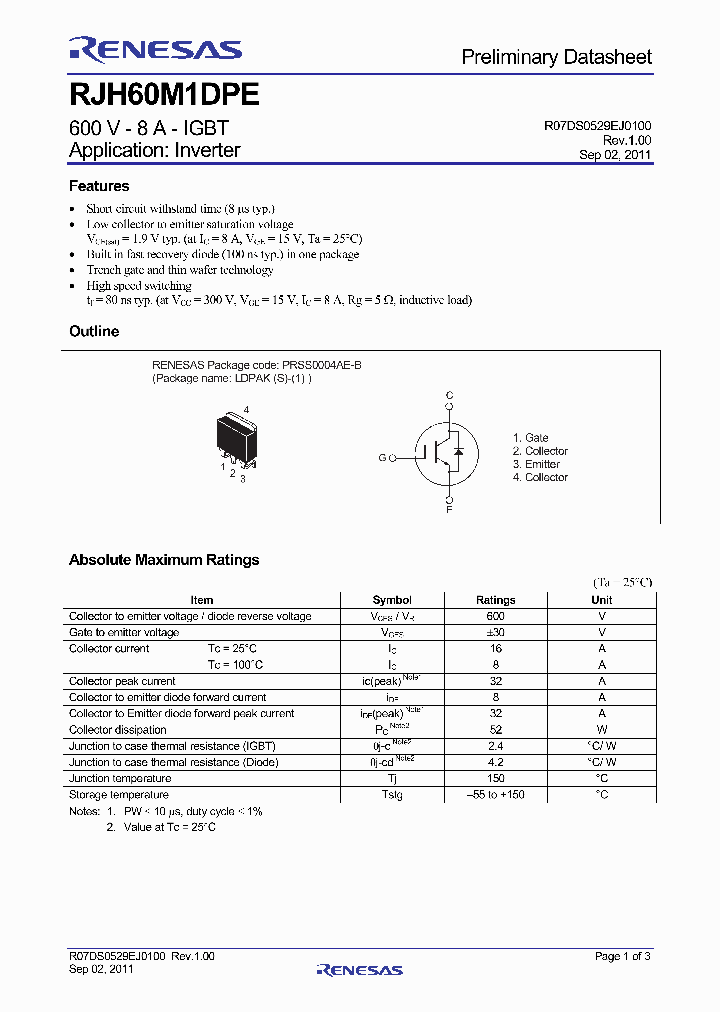 RJH60M1DPE_7745007.PDF Datasheet