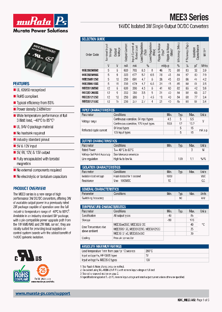 MEE3S0509SC_7749767.PDF Datasheet