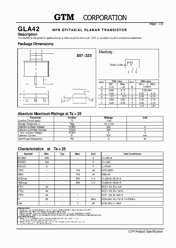 GLA42_7755357.PDF Datasheet