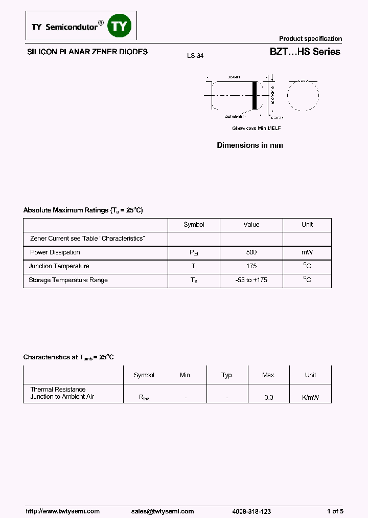 BZT75HS_7755665.PDF Datasheet