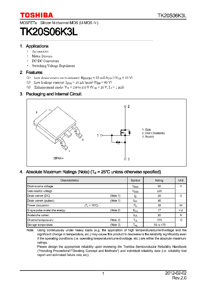 TK20S06K3L_7848698.PDF Datasheet