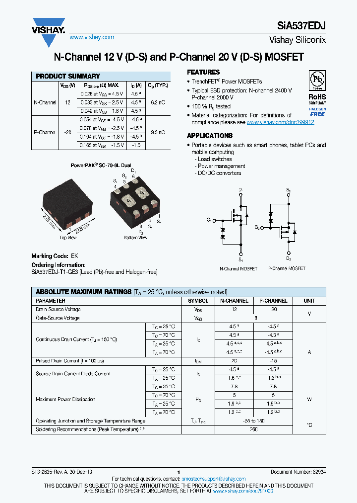 SIA537EDJ_7776736.PDF Datasheet