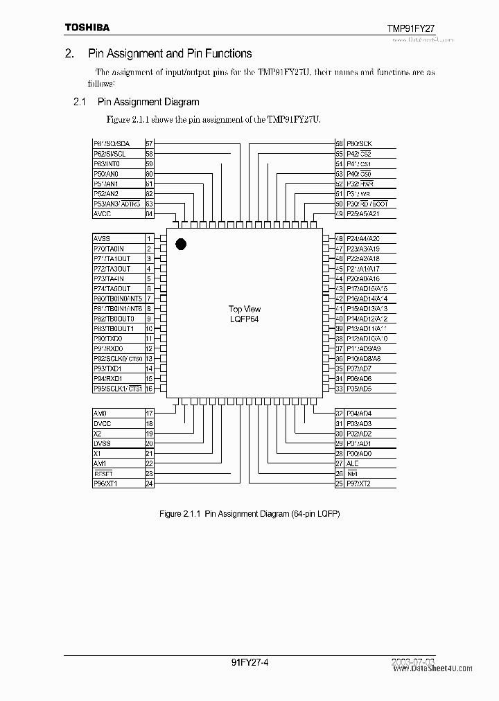 TMP91FY27_7805495.PDF Datasheet