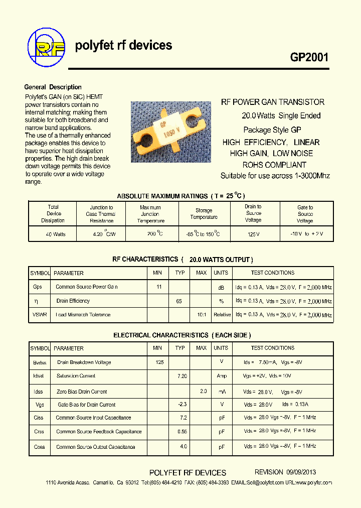 GP2001_8007277.PDF Datasheet