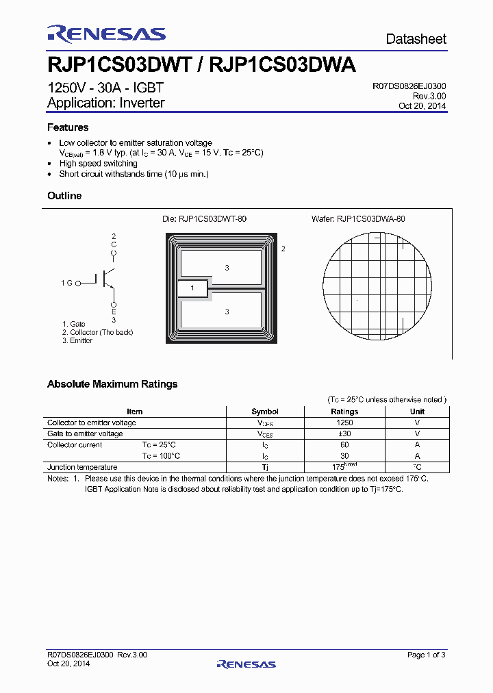 RJP1CS03DWT-15_8049831.PDF Datasheet