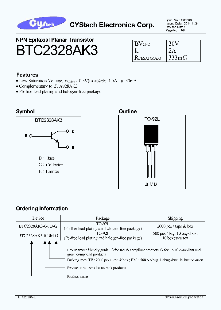 BTC2328AK3-0-TB-G_8063072.PDF Datasheet