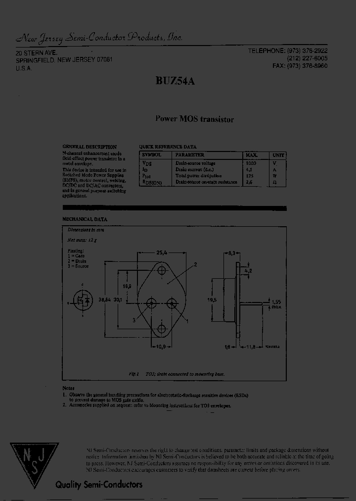 BUZ54A_8072484.PDF Datasheet