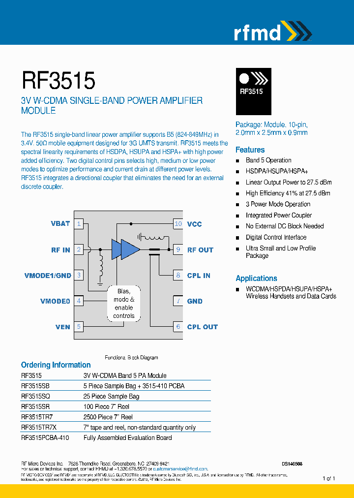RF3515TR7_8190402.PDF Datasheet