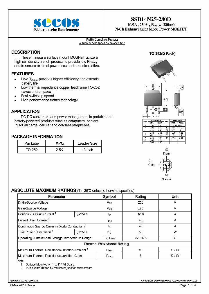 SSD14N25-15_8195415.PDF Datasheet