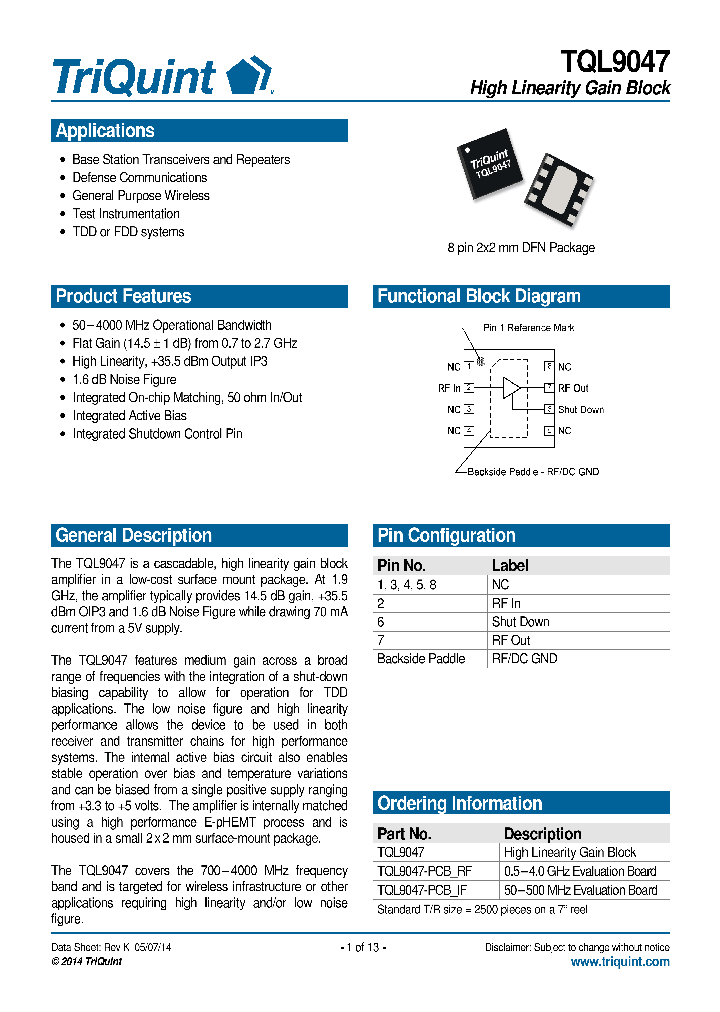 TQL9047_8220723.PDF Datasheet