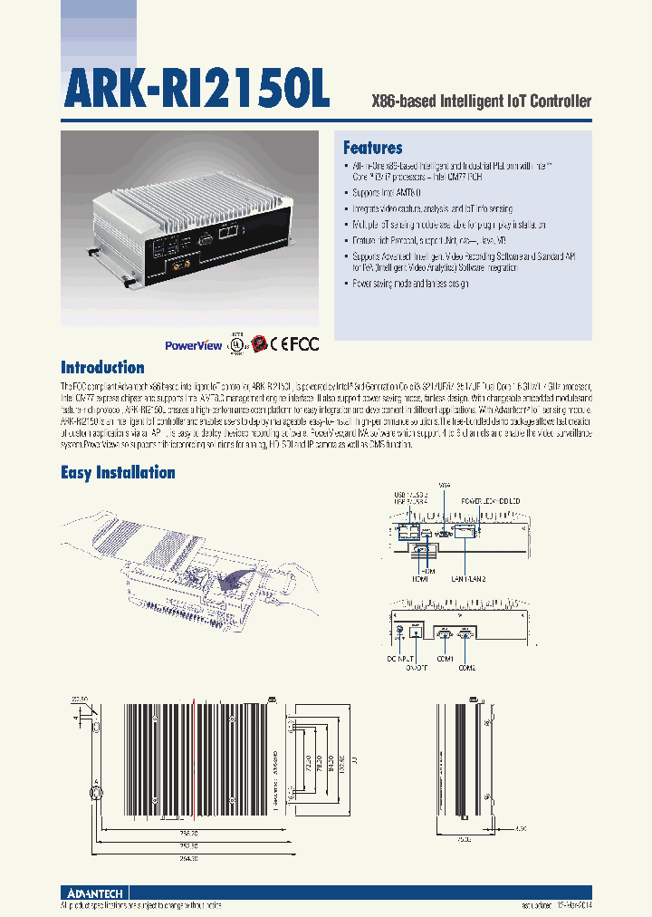 ARK-RI2150L-UFAN0E_8229313.PDF Datasheet