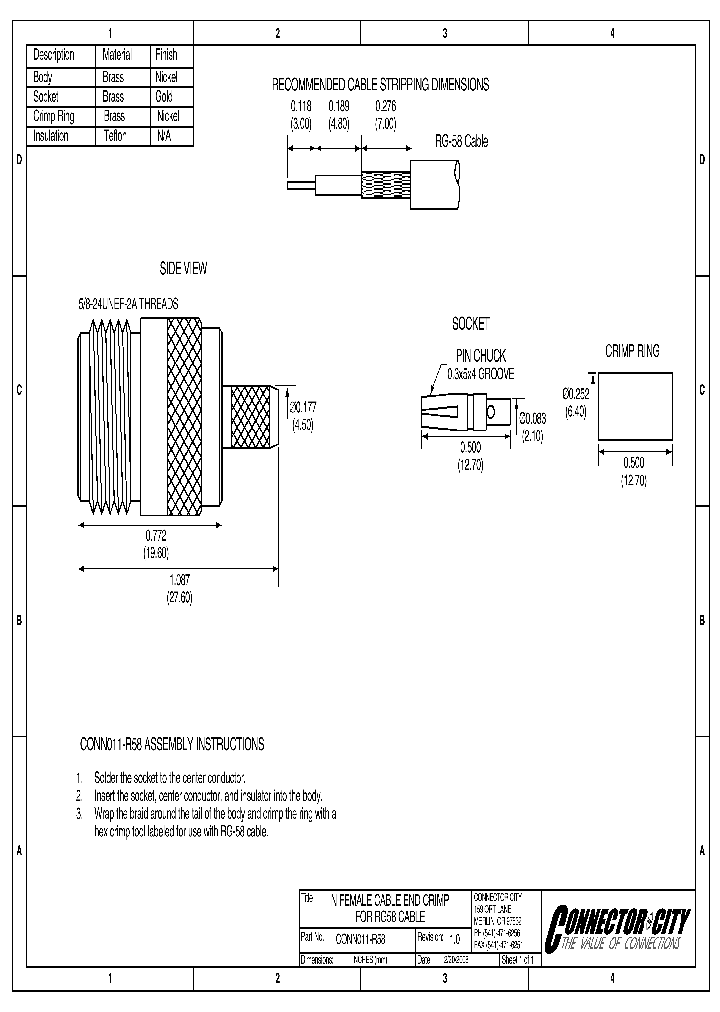 CONN011-R58_8229342.PDF Datasheet