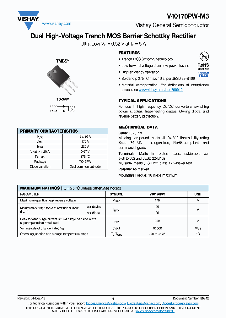 V40170PW-M3_8245739.PDF Datasheet