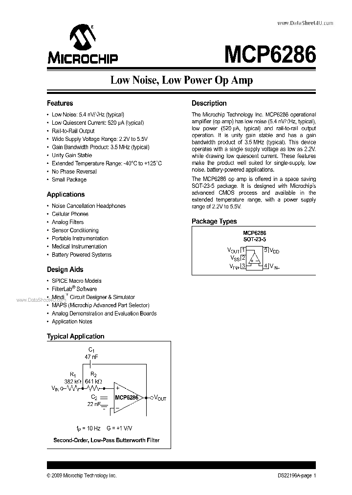 MCP6286_7875755.PDF Datasheet