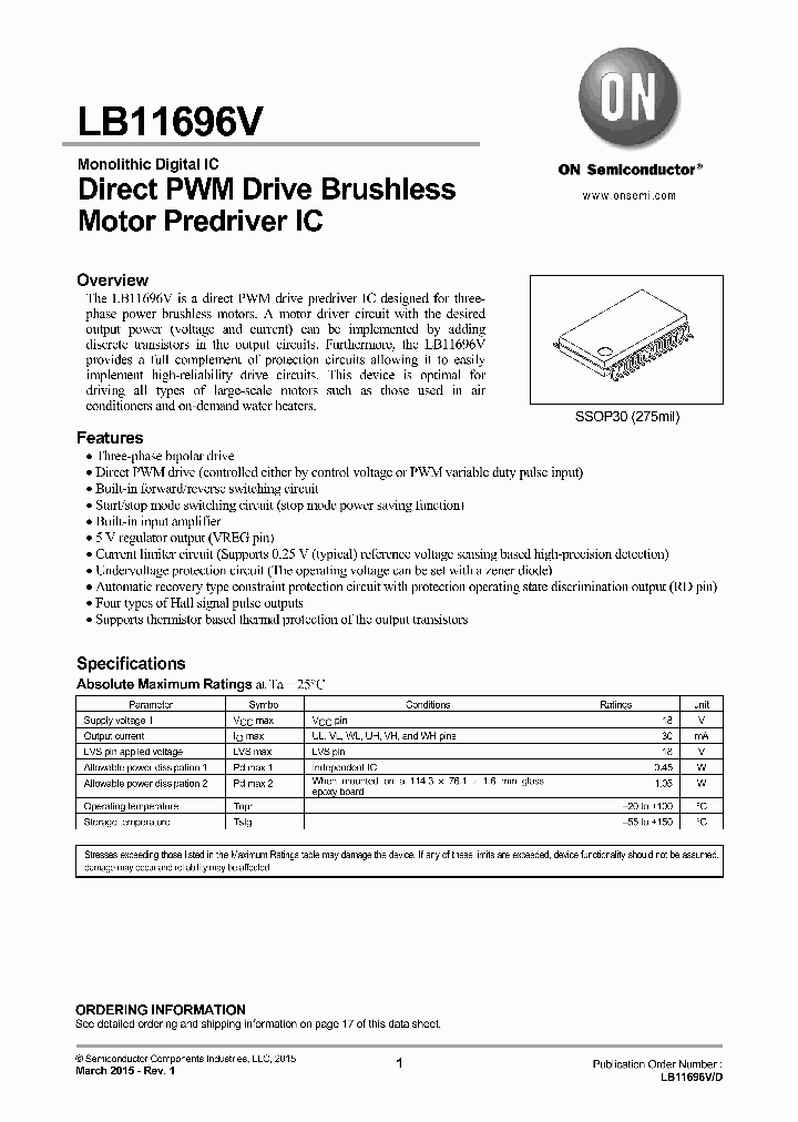 LB11696V-TRM-E_8286682.PDF Datasheet