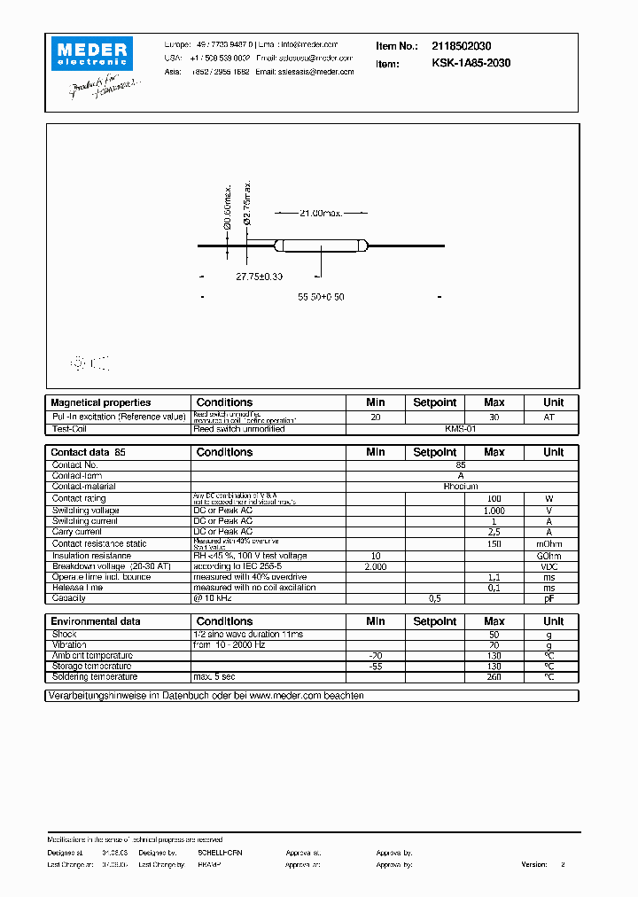 KSK-1A85-2030_8290087.PDF Datasheet