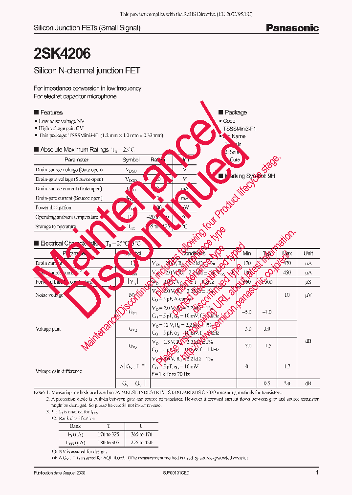 2SK4206_8294357.PDF Datasheet