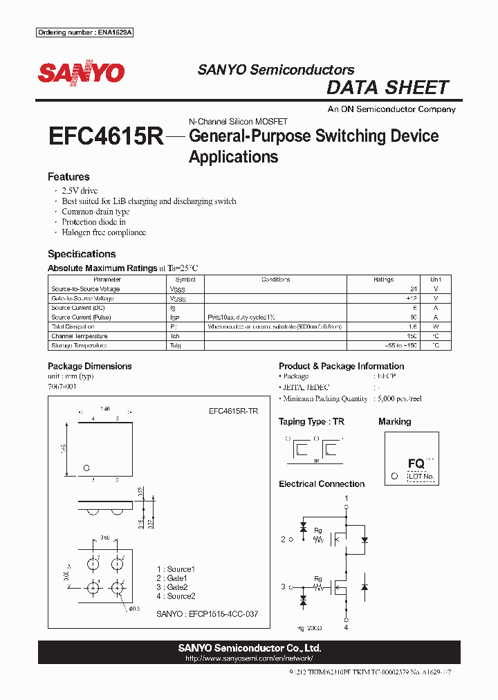 ENA1629_8301964.PDF Datasheet
