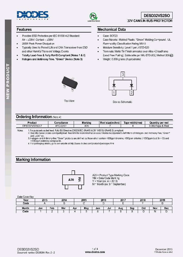 DESD32VS2SO_8349592.PDF Datasheet