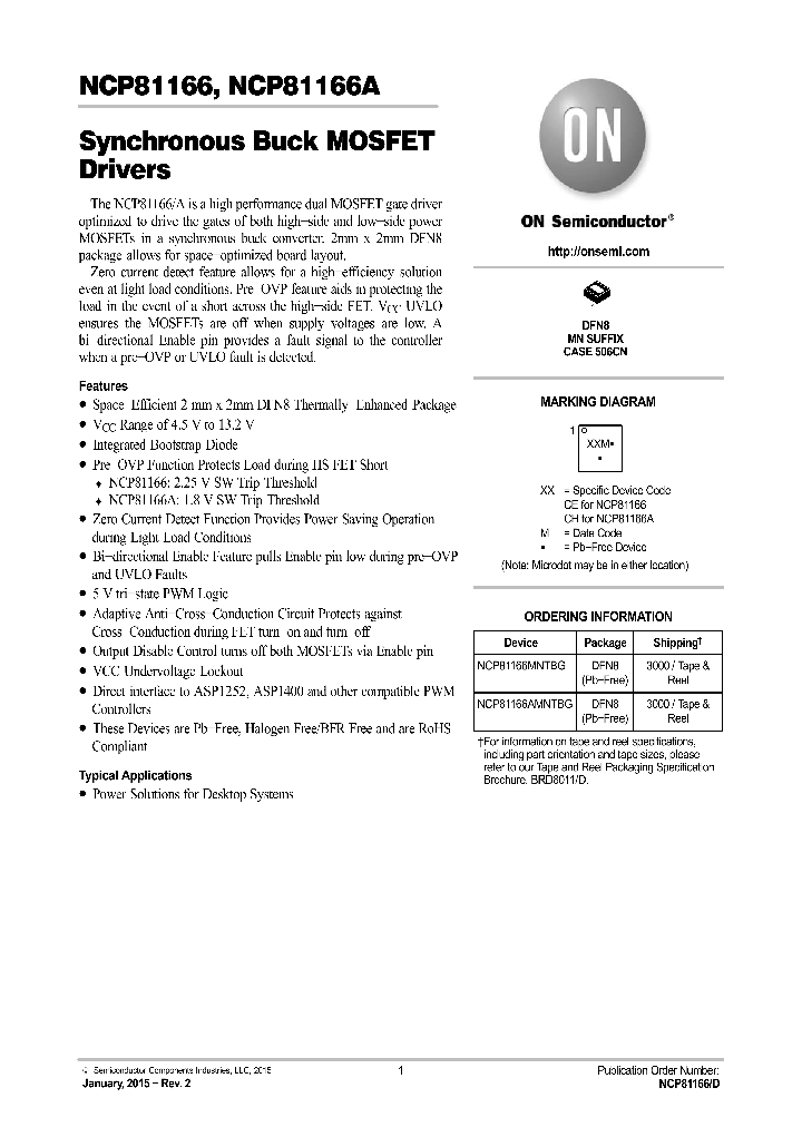 NCP81166_8375079.PDF Datasheet