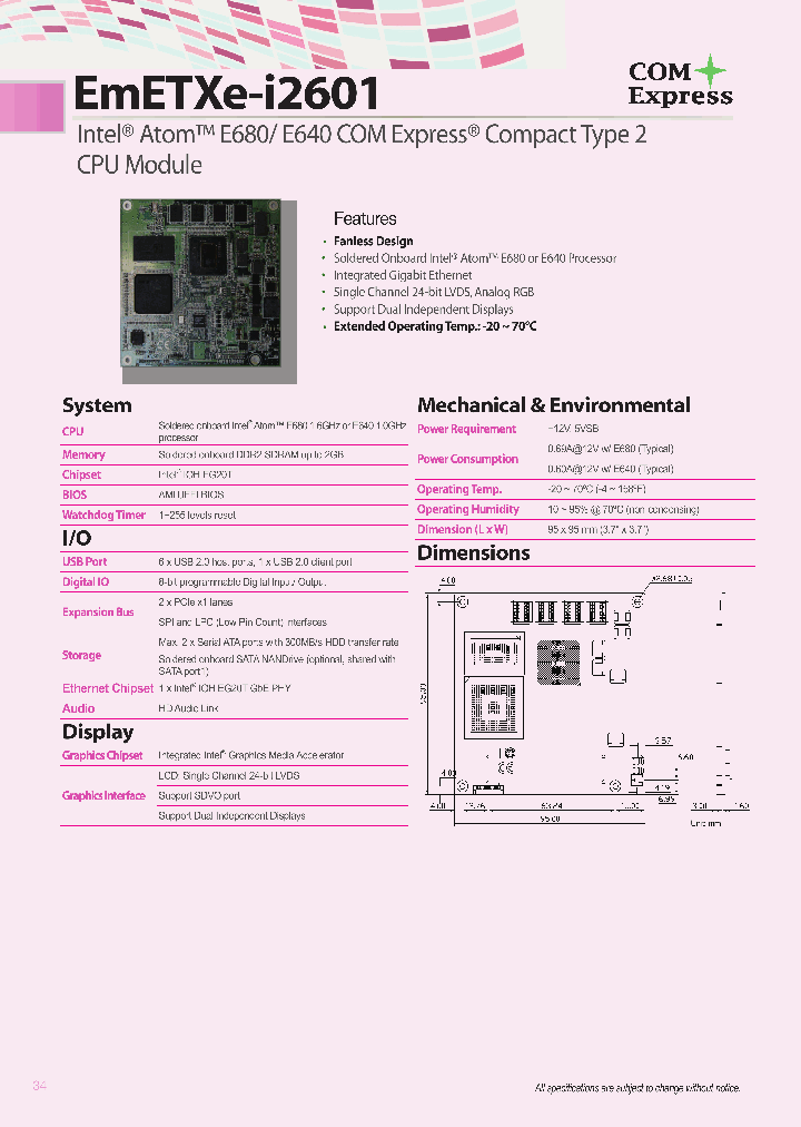 EMETXE-I2601-E64_8395153.PDF Datasheet