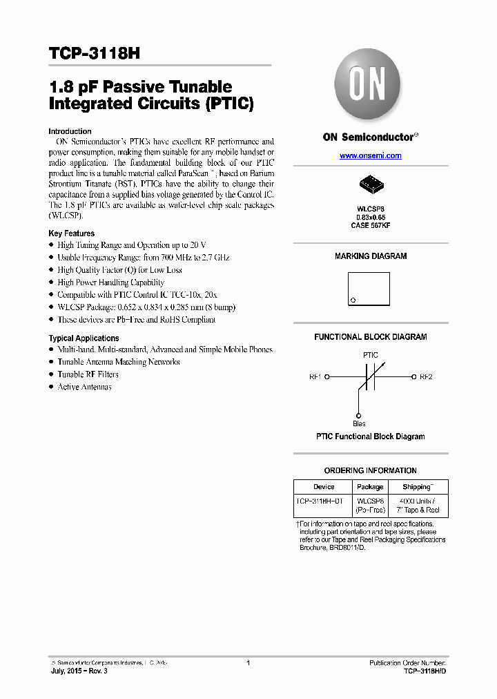 TCP-3118H-DT_8395832.PDF Datasheet