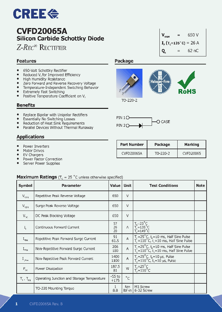 CVFD20065A_8472660.PDF Datasheet