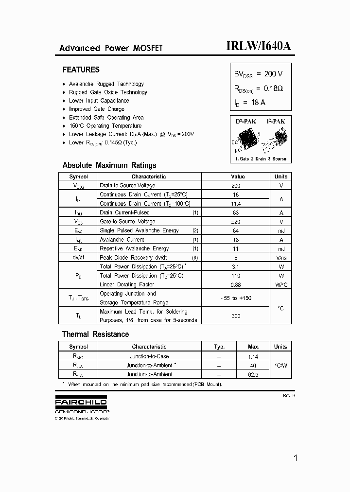 IRLI640A_8477988.PDF Datasheet