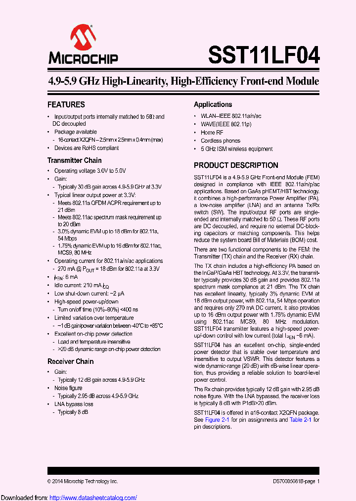 SST11LF04-Q3CE_8485962.PDF Datasheet