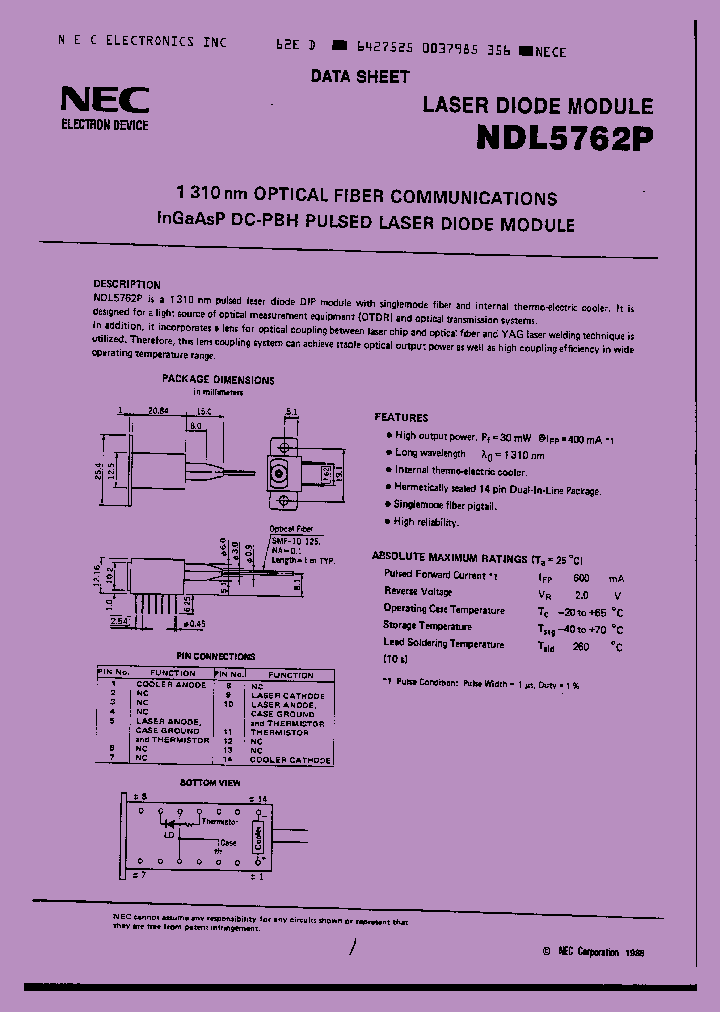 NDL5762P_8572476.PDF Datasheet