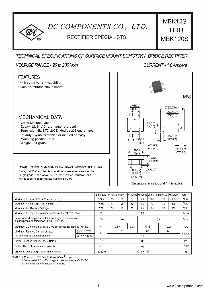 MBK12S_8603384.PDF Datasheet