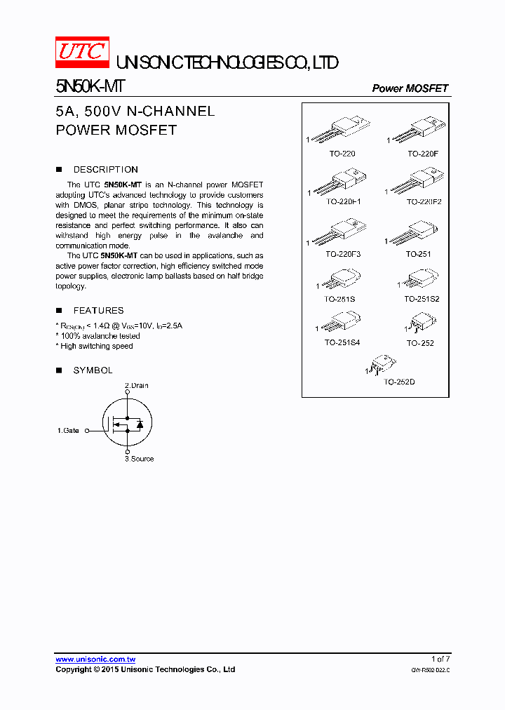 5N50KG-TMS2-T_8651065.PDF Datasheet