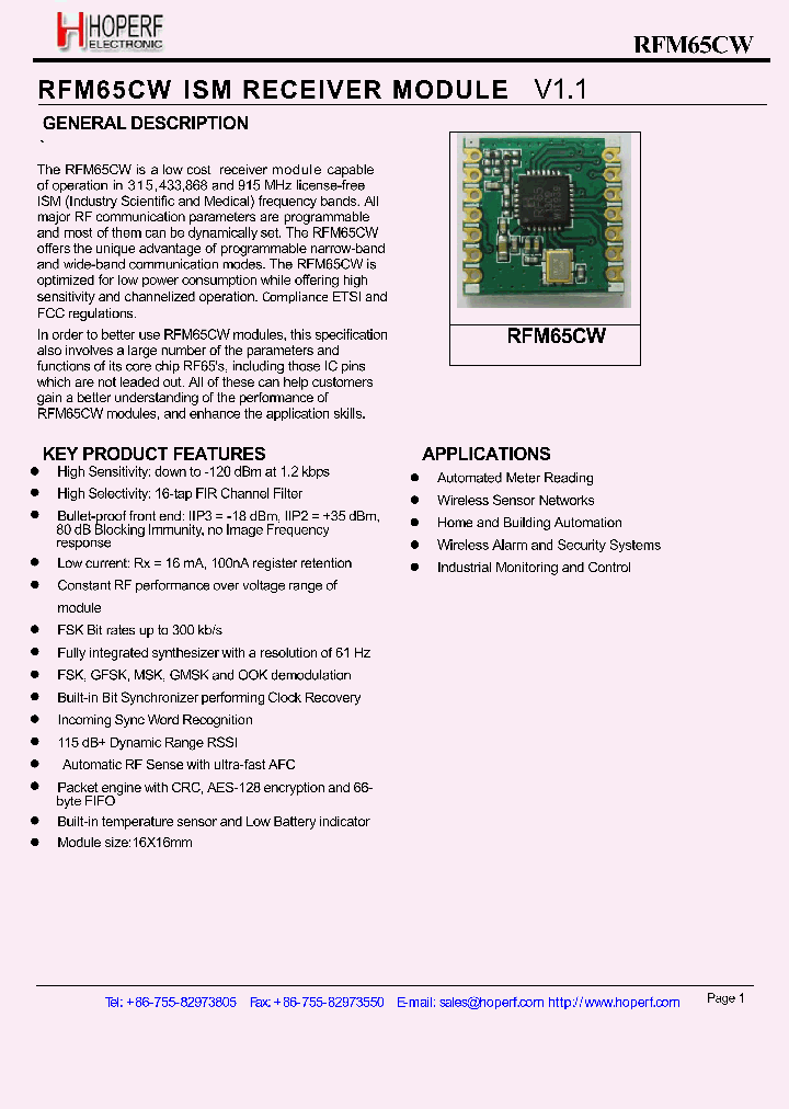 RFM65CW_8659416.PDF Datasheet