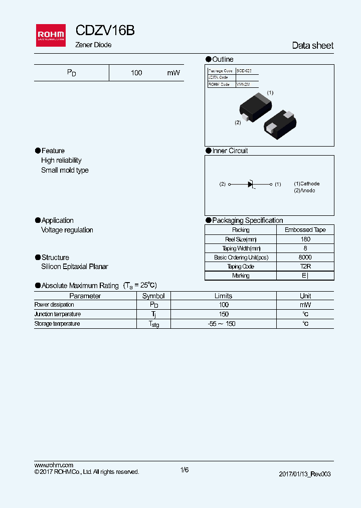 CDZV16B_8764871.PDF Datasheet