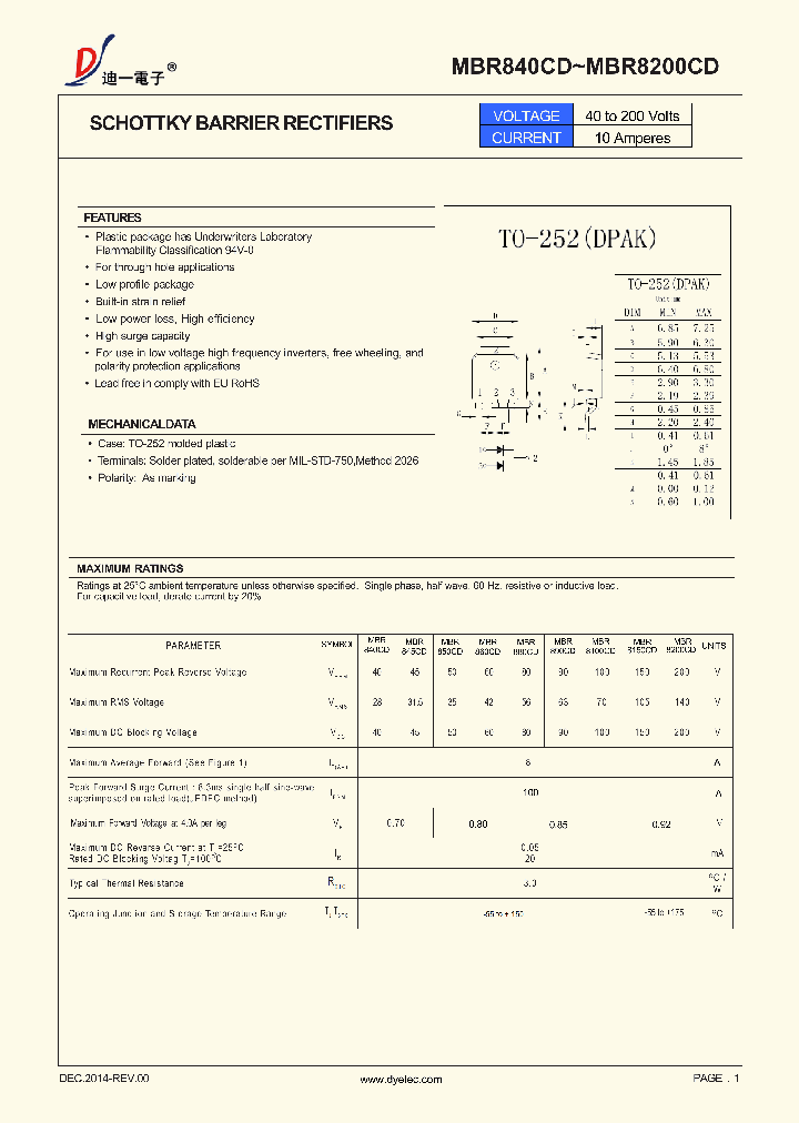 MBR840CD_8777137.PDF Datasheet