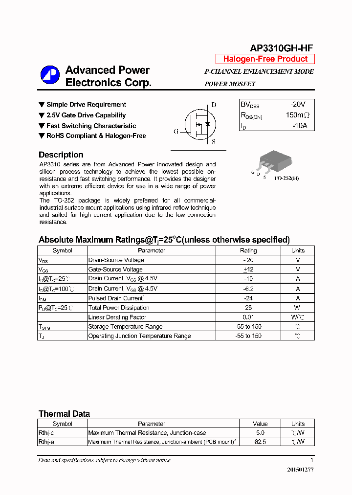 AP3310GH-HF-16_8824194.PDF Datasheet