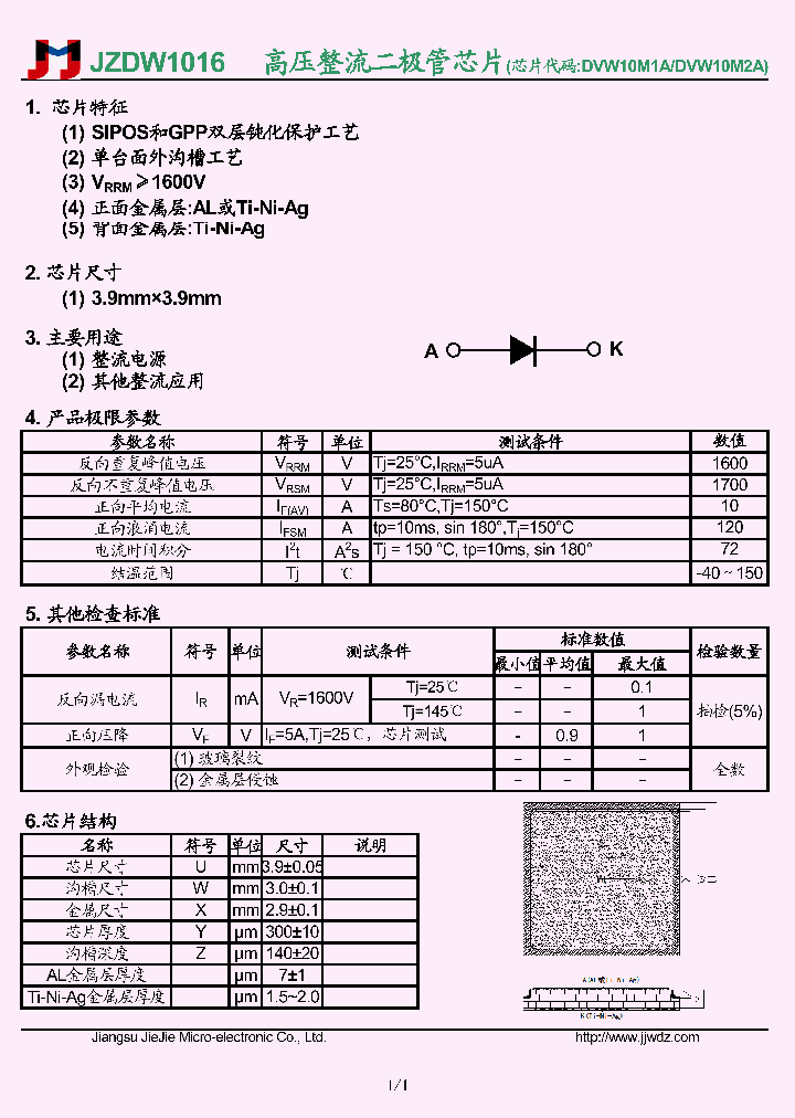 JZDW1016_8829543.PDF Datasheet