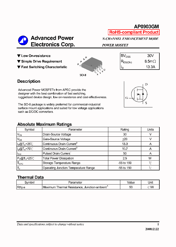 AP0903GM_8845015.PDF Datasheet