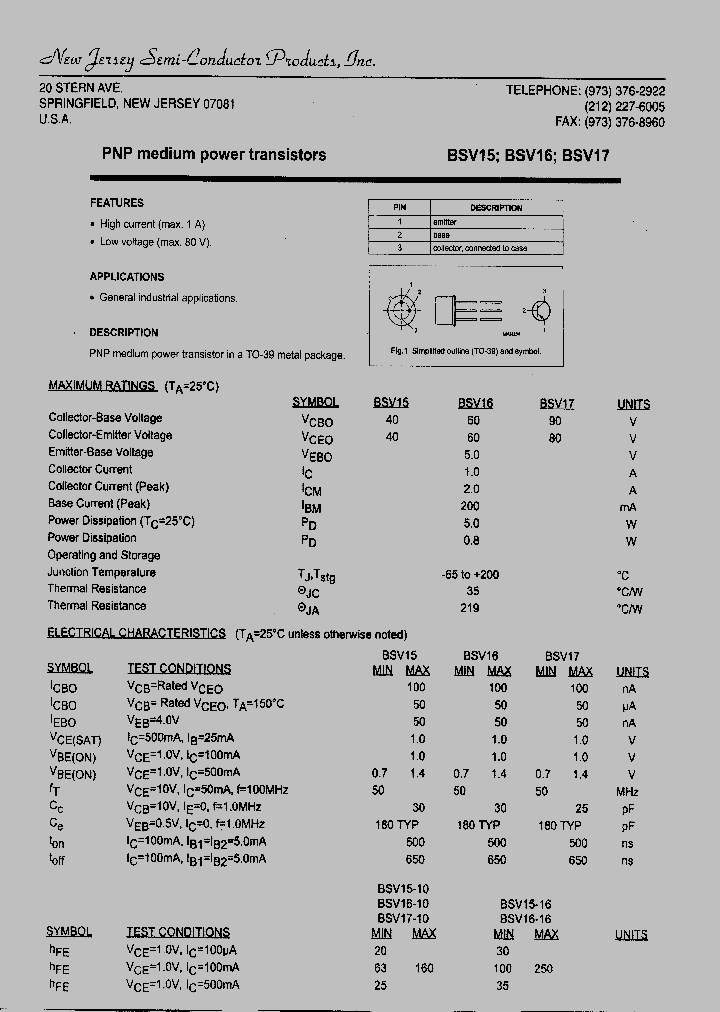 BSV17_8889482.PDF Datasheet