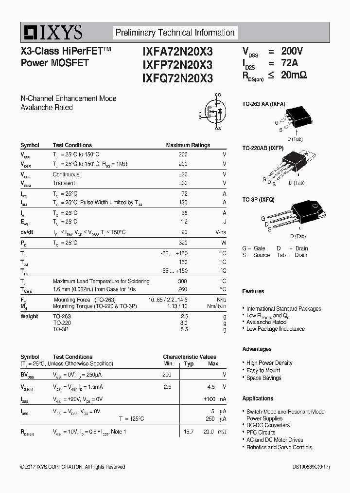 IXFQ72N20X3_8897603.PDF Datasheet