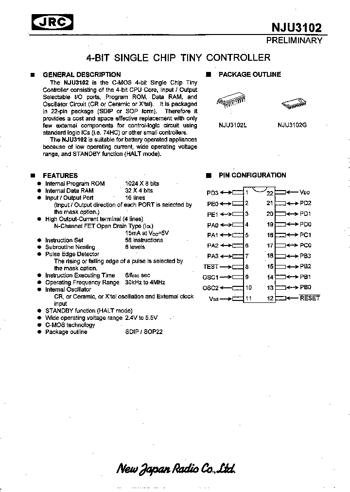 NJU3102_8907881.PDF Datasheet