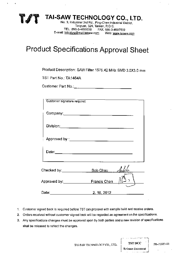 TA1464A_8924473.PDF Datasheet